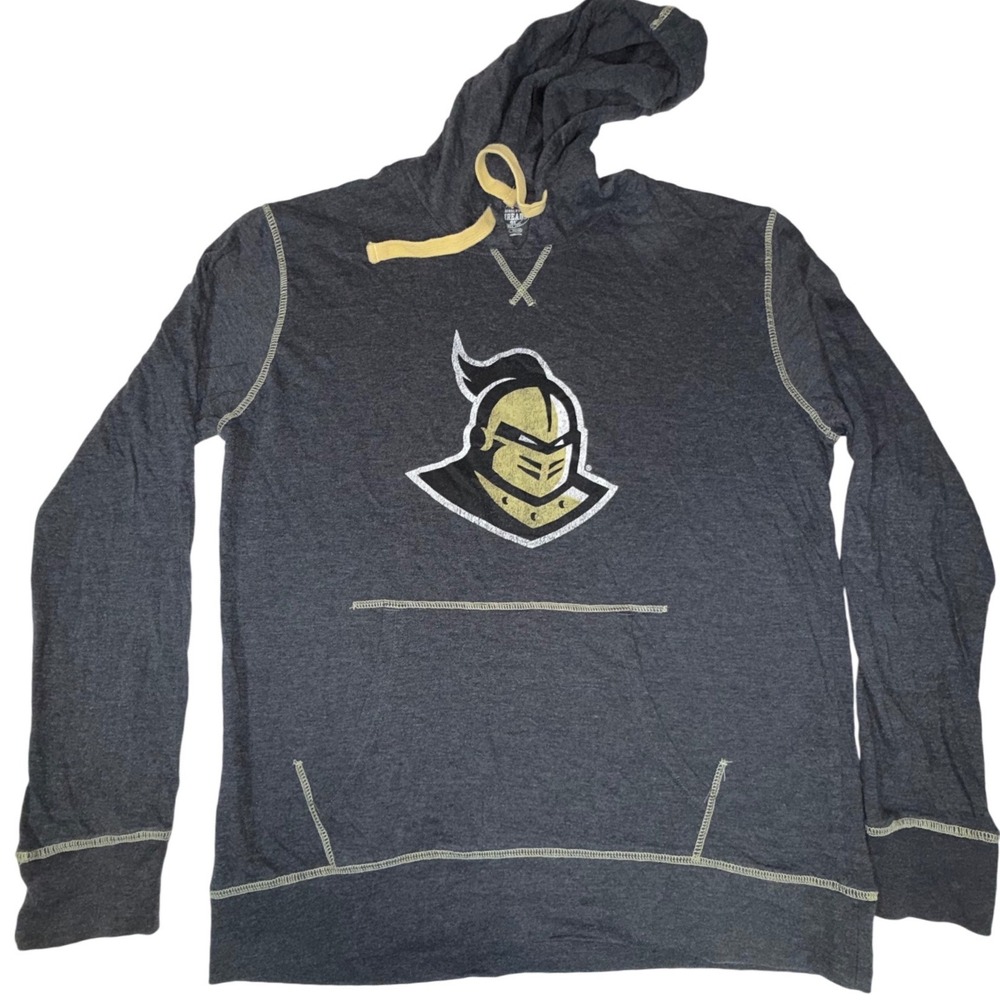 Rivalry Threads UCF Knights Hoodie Adult Large Gray Lightweight Pullover Logo